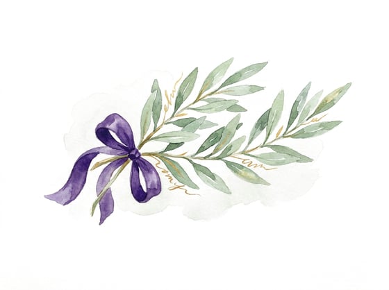 Marriage license illustration