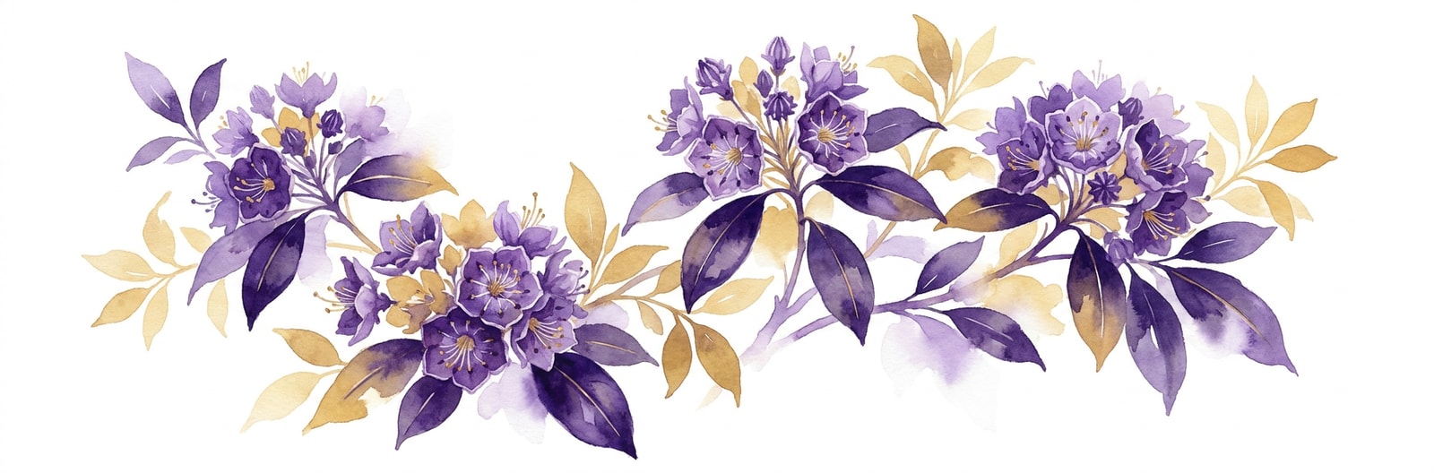 Connecticut state flower illustration