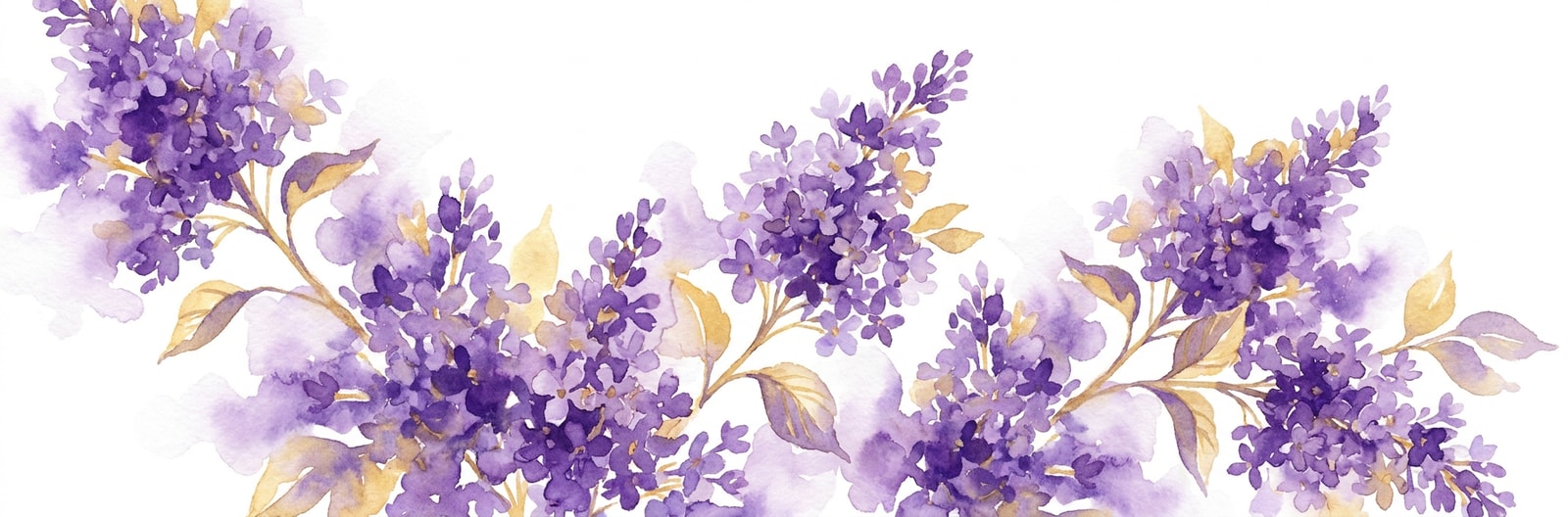 New Hampshire state flower illustration