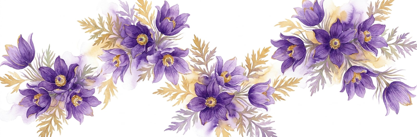 South Dakota state flower illustration