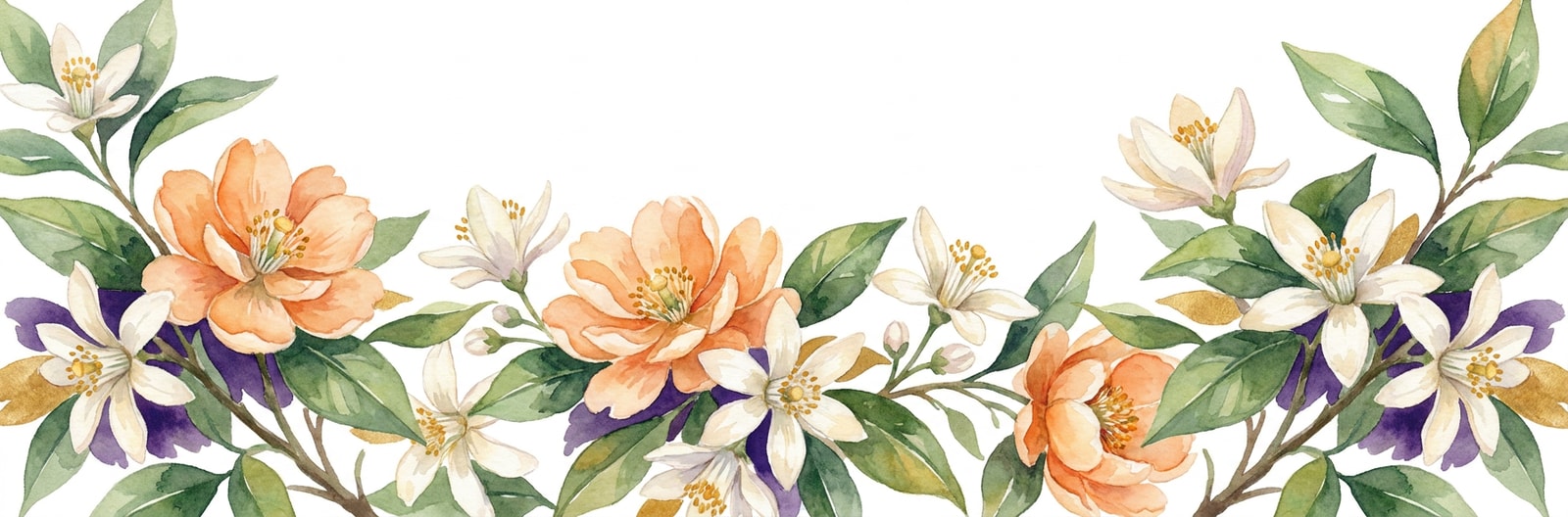 Florida state flower illustration