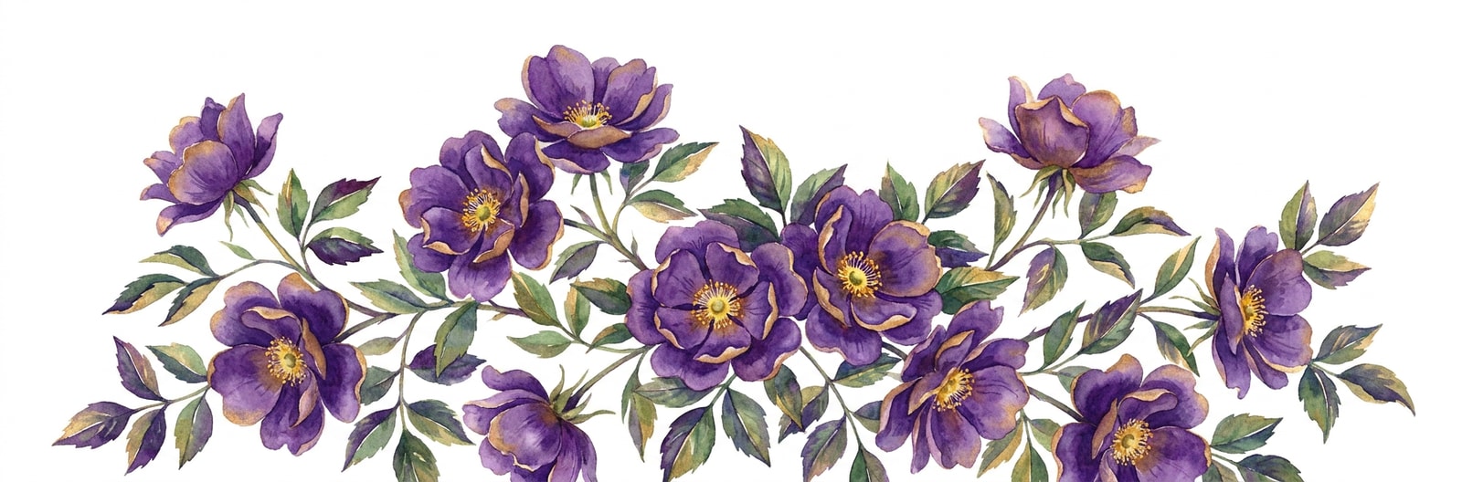 Georgia state flower illustration